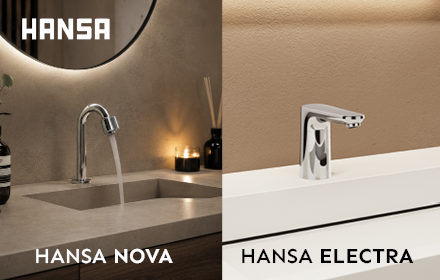 HANSA ELECTRA: de nieuwe standaard voor slimme en hygiënische wastafelkranen