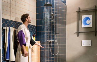 Slimmer douchen met Activera en Ecostat Fine van hansgrohe